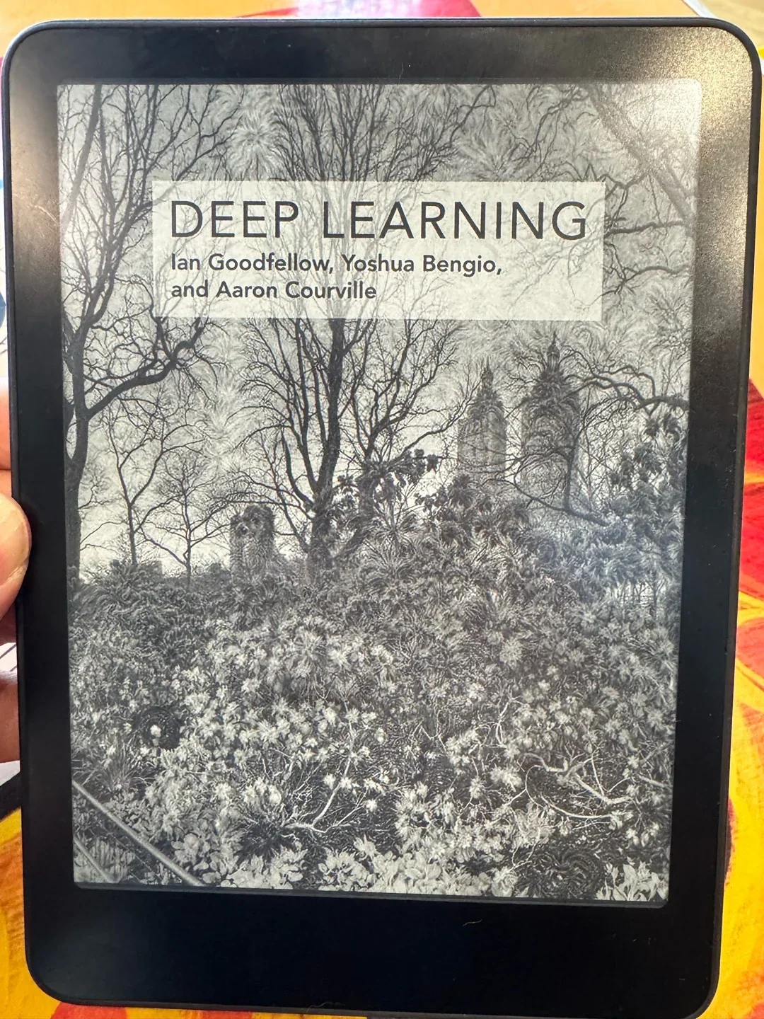 Deep Learning Book Cover